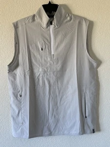 NWT Men's Medium Kenneth Cole Full Zip Lightweight Golf Vest w/ Pockets - Picture 1 of 10