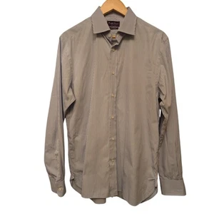 Ralph Lauren Purple Label Sartorial Pinstripe Button Down Dress Shirt MSRP $495 - Picture 1 of 5