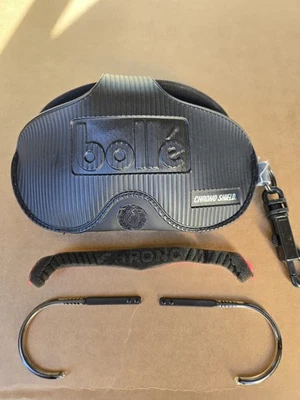 Estuche de nieve esquí negro vintage Bolle CHRONO SHIELD AÑOS 80, Y EXTRAS, SIN CRISTALES Foto 1 de 4