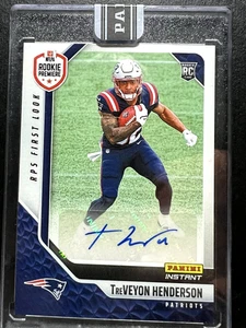 TreVeyon Henderson 2025 Panini Instant RPS First Look Rookie Premiere Auto /99🔥 - Picture 1 of 3