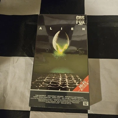 Alien (VHS) Rare Sealed CBS FOX watermarks  Horror Sci-fi Video  - Image 1 of 4