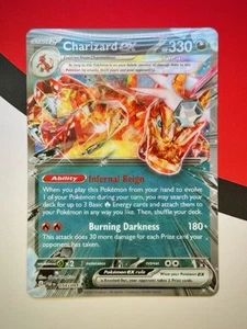 JUMBO Charizard ex Oversized Lenticular SVP196 Promo Card Pokémon NM - Picture 1 of 4