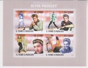 O624. S. Tome and Principe - MNH - Famous People - Art - Elvis Presley