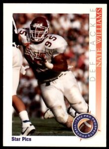 1992 Star Pics Nate Williams Mississippi State Bulldogs #95