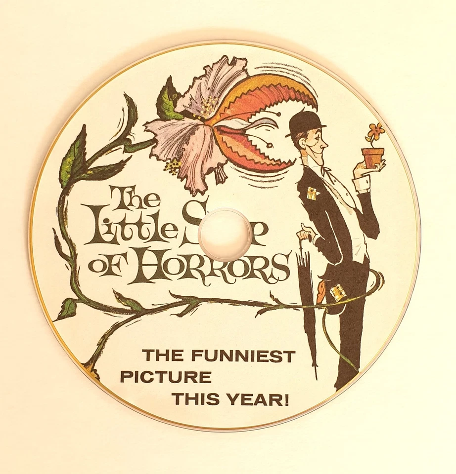 THE LITTLE SHOP OF HORRORS 1960 DVD PUBLIC DOMAIN FILM JACK NICHOLSON - Image 1 of 1