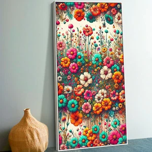 YALKIN 5D Large Diamond Painting Embroidery Cross Craft Stitch Art Flower Home - Picture 1 of 12