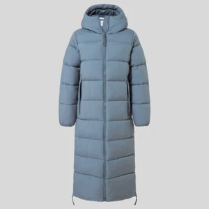 Craghoppers Women's Narlia Insulated Long Jacket | Winter Sky - Picture 1 of 4