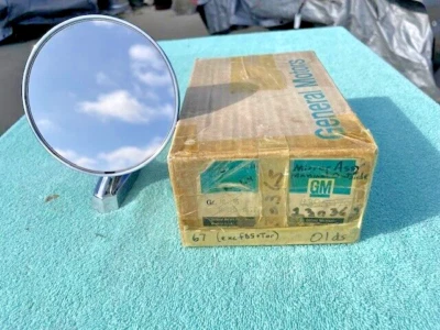 Espejo retrovisor exterior Oldsmobile F85 Cutlass 1967 4-4-2 442 NOS LH #230368 Foto 1 de 4