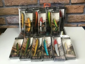 PIKE BASS FISHING PLUGS FIXED BODY COARSE & SEA VARIOUS PLUG PATTERNS & SIZES - Picture 1 of 19