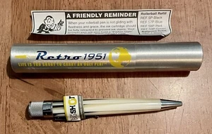 Vintage Retro 51 Tornado Rollerball Pen BIG SHOT “Manhattan” BSR-1343 2001A - Picture 1 of 5