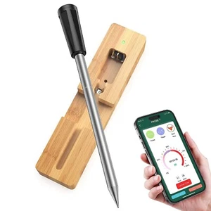 Smart Wireless Meat Thermometer for Kitchen Oven Grill BBQ Smoker APP Control - Picture 1 of 15