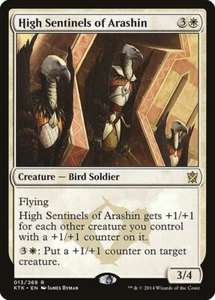 MTG RARE REGULAR - KTK: KHANS OF TARKIR - LP- HIGH SENTINELS OF ARASHIN 013/269 - Picture 1 of 1