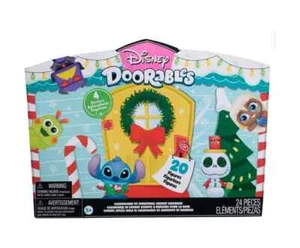 Disney Doorables Advent Calendar 24 Pieces with Stickers fast shipping new - Picture 1 of 9