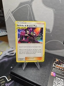 186/236 Bellelba & Brycen-Man | Uncommon Card | Cosmic Eclipse Pokemon TCG - Picture 1 of 2