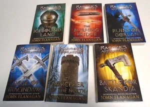 Ranger’s Apprentice Series Book Set #1-6 Paperback by John Flanagan Very good - Picture 1 of 7