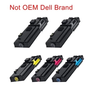 5 Black&Color Tintentoner für Dell C2665dnf RD80W 67H2T 488nh TW3NN Laserdrucker - Bild 1 von 1