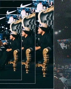 Jared McCain 2024 Draft Day Fotoshooting Philadelphia 76ers 8x10 NBA Photo - Bild 1 von 1