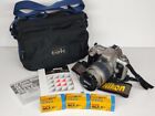 Nikon N75 35mm SLR Film Camera with 28-80 mm lens with User Manuals & Film (3)