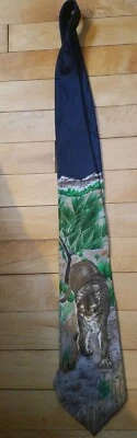 CORBATA CUELLO MOUNTAIN LION, 1995 LYNELL L W BRADSHAW, ANIMAL TRACKS Foto 1 de 2