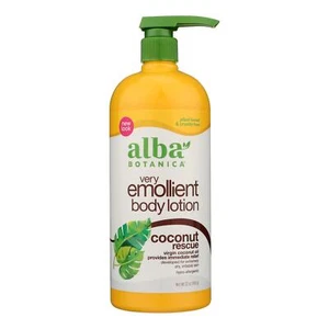 Alba Botanica - Body Lotion - Very Emollient - Coconut Rescue - 32 oz - Picture 1 of 2