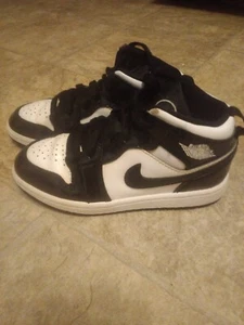 Air Jordan 1 Retro Mid DD2194-001 'All Star Weekend' Black White Size 12.5C - Picture 1 of 8