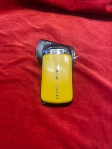 JP Sanyo Xacti DMX-CA100 Waterproof Video Camera Yellow Tested Works Vintage - Picture 1 of 5