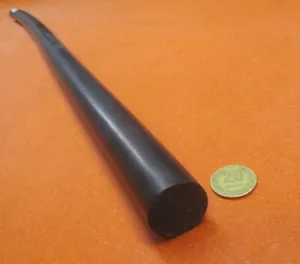 Neoprene Rod, 75A Black - 1.25" (1 1/4") Diameter - 36" Length - Picture 1 of 10