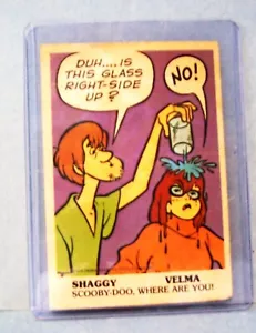 1974 Wonder Bread Hanna Barbera Scooby Doo Shaggy & Thelma Magic Trick Card - Picture 1 of 2