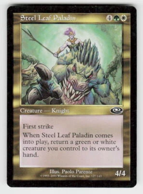 Planeshift #127 Steel Leaf Paladin - Image 1 of 2