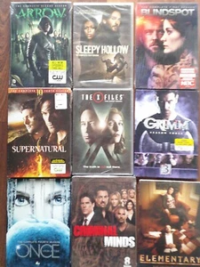 10's DRAMA SERIES-Var Seasons- Arrow, Grimm, Blindspot, Supernatural, Elementary - Picture 1 of 10