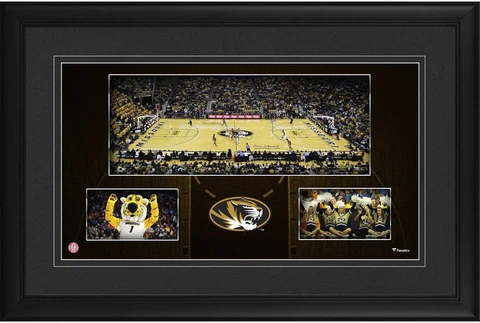 Missouri Tigers Framed 10x18 Mizzou Arena Panoramic Collage Cover