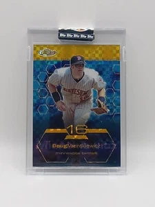 2003 Topps Finest Gold X-Fractor /199 Doug Mientkiewicz Twins Encased Sealed - Picture 1 of 2