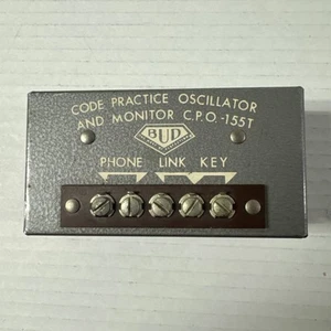 Code Practice Oscillator Bud C.P.O.-155T - Picture 1 of 6