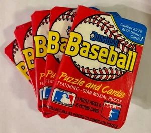 1988 Donruss Baseball Karten 5 Pack Lot - 3 Puzzles - 15 Karten pro versiegelter Packung - Bild 1 von 2