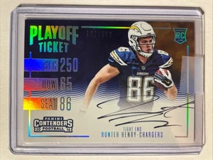 Boleto de playoffs Panini Contenders Hunter Henry 2016 novato automático 192/199 sellado🔥 - Imagen 1 de 2