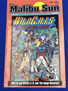 MALIBU SUN #15 1992 1st App Preview of WildC.A.T.S. Jim Lee Image Comics - Picture 1 of 8
