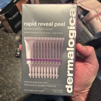 Dermalogica Age Smart Rapid Reveal Peel Exfoliant Kit 8 x 3ml/0.1oz New In Box - Image 1 of 4