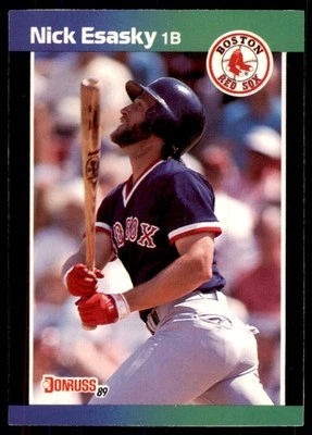 1989 Donruss Traded Nick Esasky Baseball Cards #T-18 - Image 1 of 2