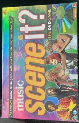 Scene It Music The DVD Game By Mattel Music Trivia Game Very Good Clean cond’n - Image 1 of 2