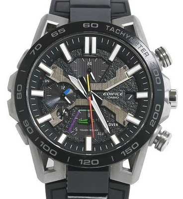 Reloj solar para hombre CASIO EDIFICE EQB-2000YDC-1AJF con caja y manual - Imagen 1 de 4