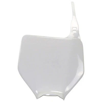 Placa de numeración delantera UFO blanca para Kawasaki KX125 2003-2005 Foto 1 de 2