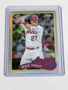 2024 Topps Chrome - Mike Trout 35th Anniversary Chrome Refractor #89CB-1 Angels - Bild 1 von 6