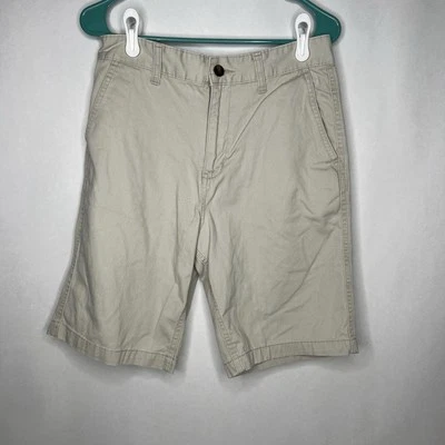 Bermudas para hombre Faded Glory caqui 100 % algodón talla 30 rectas clásicas Foto 1 de 4