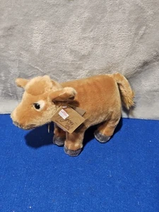 Aurora Miyoni Tots Jersey Calf Plüschtier.Es gibt Verunreinigungen,siehe Foto - Bild 1 von 10