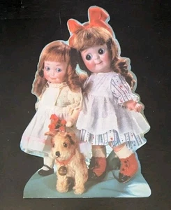 Antique Dolls Greeting Card Carlton Cards Yesterday's Treasures NOS - Picture 1 of 4