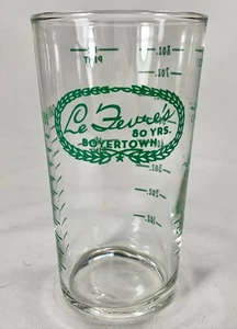 Le Fevres Lefevres Measuring Glass Boyertown PA 1 Cup 8 oz 1/2 Pint c 1950 (O) - Picture 1 of 7