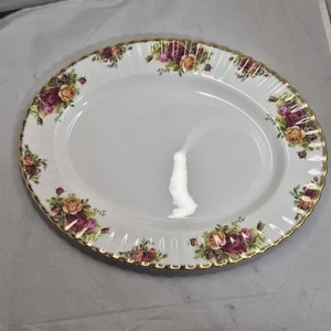 Royal Albert Old Country Roses 13" platter UK Bone China England - Bild 1 von 10