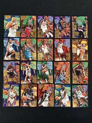 1995-96 NBA Hoops Slamland juego de inserciones (20) Stockton Payton Curry Richmond Webber! Foto 1 de 2