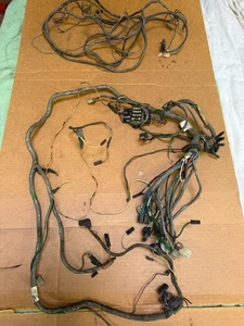 CLASSIC MINI EARLY GREY WIRING LOOM HARNESS FRONT & REAR-CARB TYPE MANUAL 1000cc - Picture 1 of 7