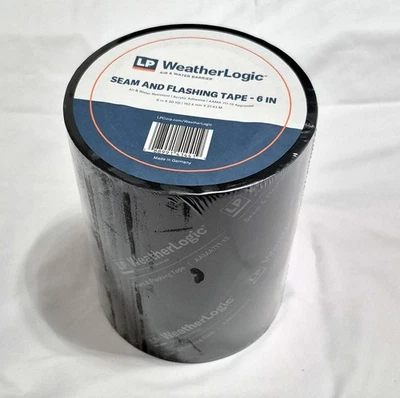 TAPE LOGIC LP WeatherLogic Seam and Flashing Tape - 6 IN x 30 YD AAMA 711-13 Approved NEW